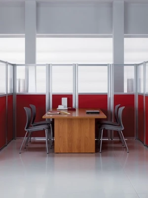 Установка перегородок и зонирование пространства в офисах